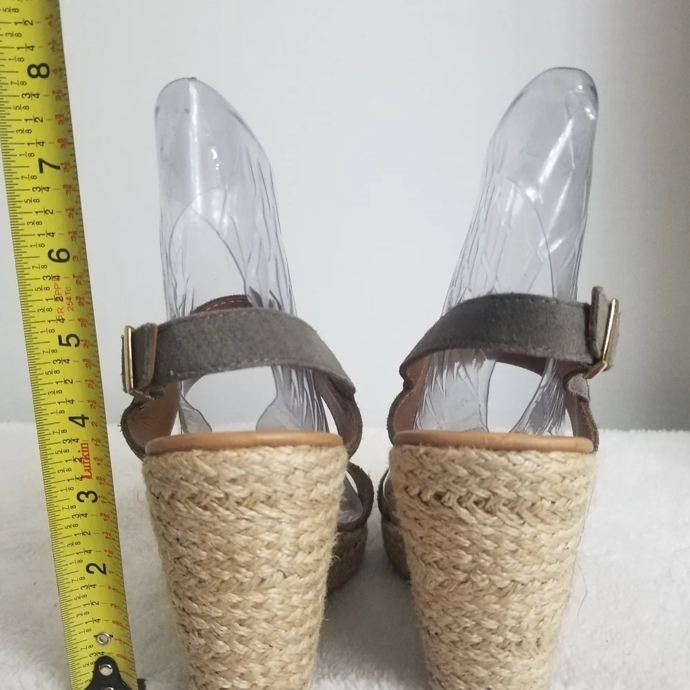 Garnet Hill Suede Espadrilles